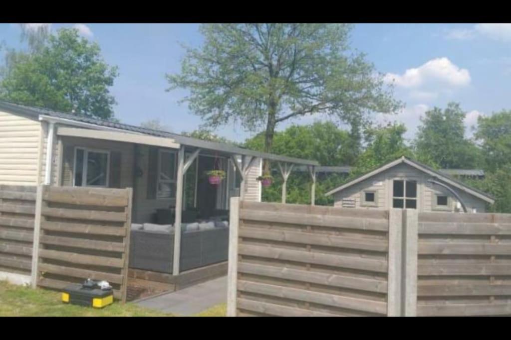 Chalet Te Huur Op *****Camping Terspegelt 4 Personen Villa Eersel Luaran gambar